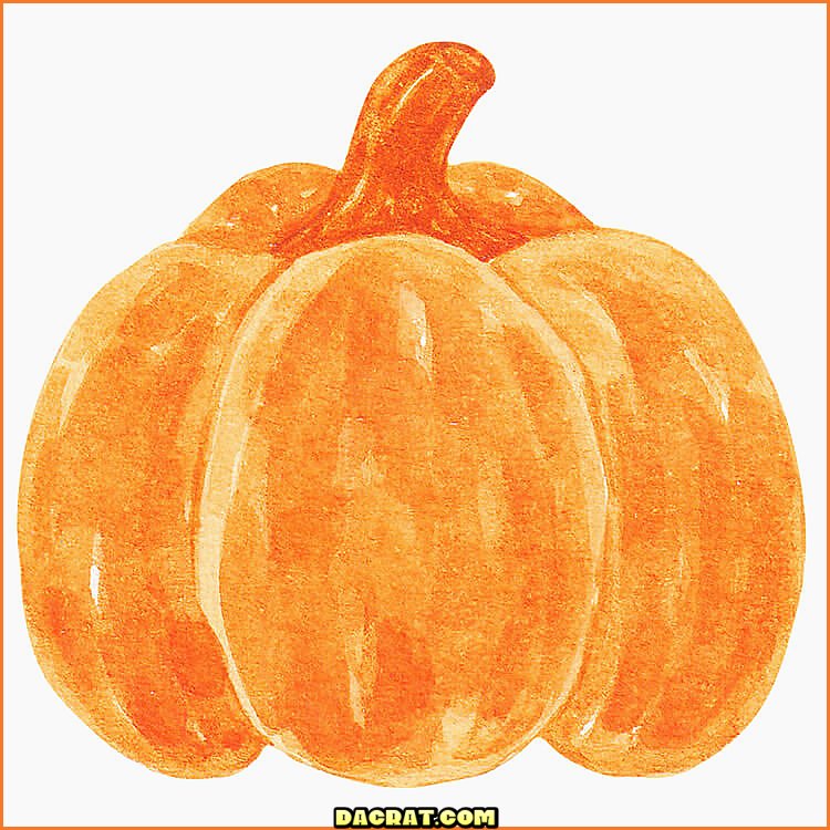 Dibujo de calabaza