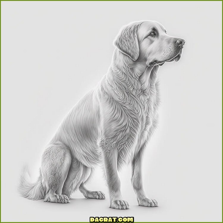 Dibujo de perro labrador