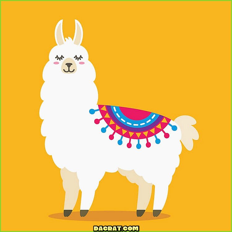 dibujo de llama