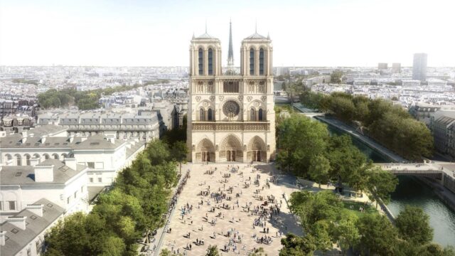 Render of Notre-Dame